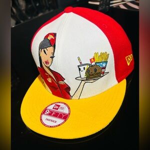 RARE New Era x TKDK 9Fifty SnapBack w/ In-N-Out girl